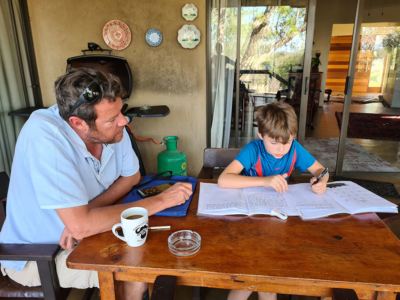Lockdown home-schooling