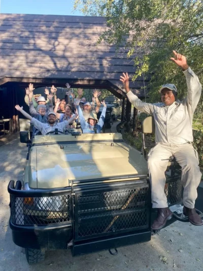 Walt Hess, Elk Grove, CA, USA at Elephant Plains Game Lodge